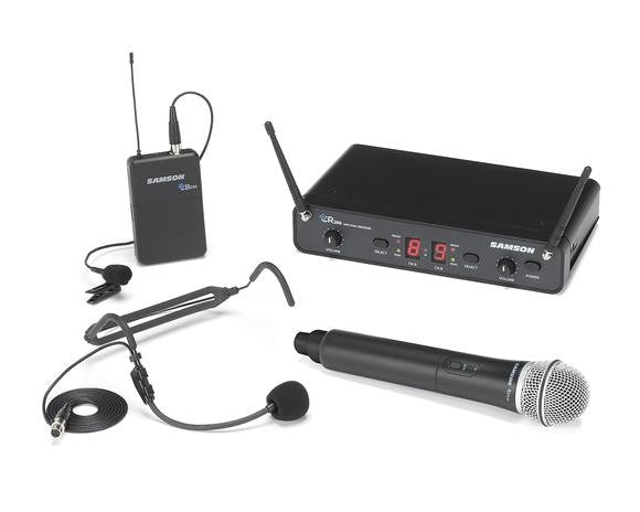 SAMSON CONCERT 288 I ALL IN ONE SYSTEM - Sistema wireless Handheld + Fitness
