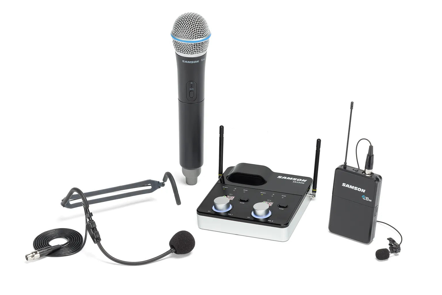 SAMSON CONCERT 288 L ALL IN ONE SYSTEM - Sistema wireless Handheld + Fitness