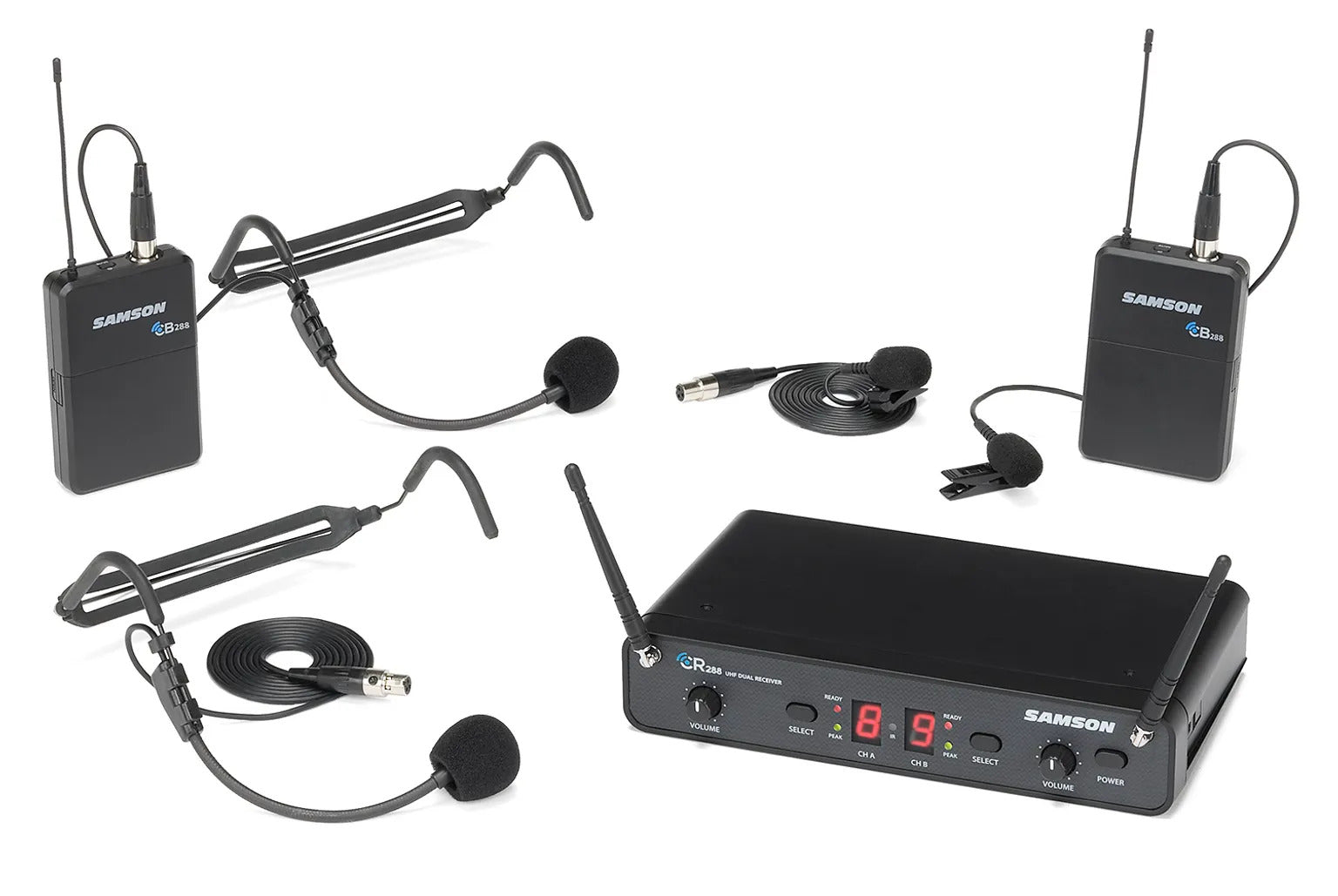 SAMSON CONCERT 288 I PRESENTATION - Sistema presentatio dual beltpack