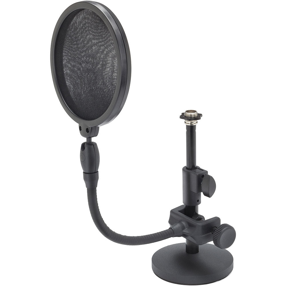 SAMSON MD2/PS05 Bundle - Asta microfonica da tavolo e Pop Filter