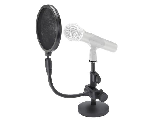 SAMSON MD2/PS05 Bundle - Asta microfonica da tavolo e Pop Filter