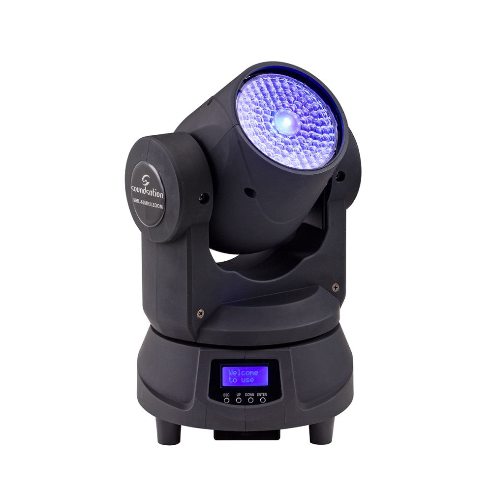 SOUNDSATION MHL-60 MKII ZOOM 1X60W RGBW CON ZOOM