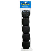 SAMSON WS1 - spugna Anti-vento - 5 pezzi - Neri
