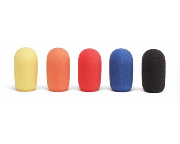 SAMSON WS5E - spugna Anti-vento - 5 pezzi - Colori Mix