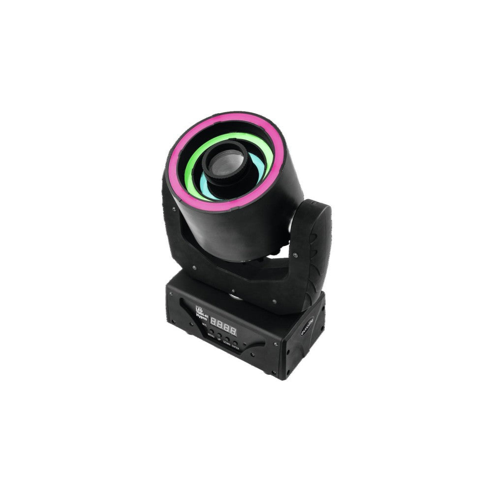 EUROLITE LED TMH-41 Testa mobile con 3 LED hypno rings