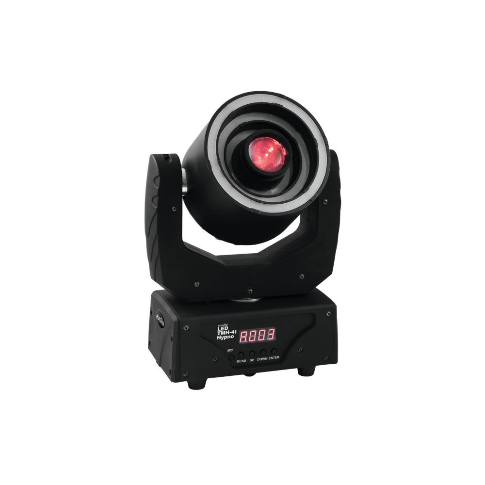 EUROLITE LED TMH-41 Testa mobile con 3 LED hypno rings