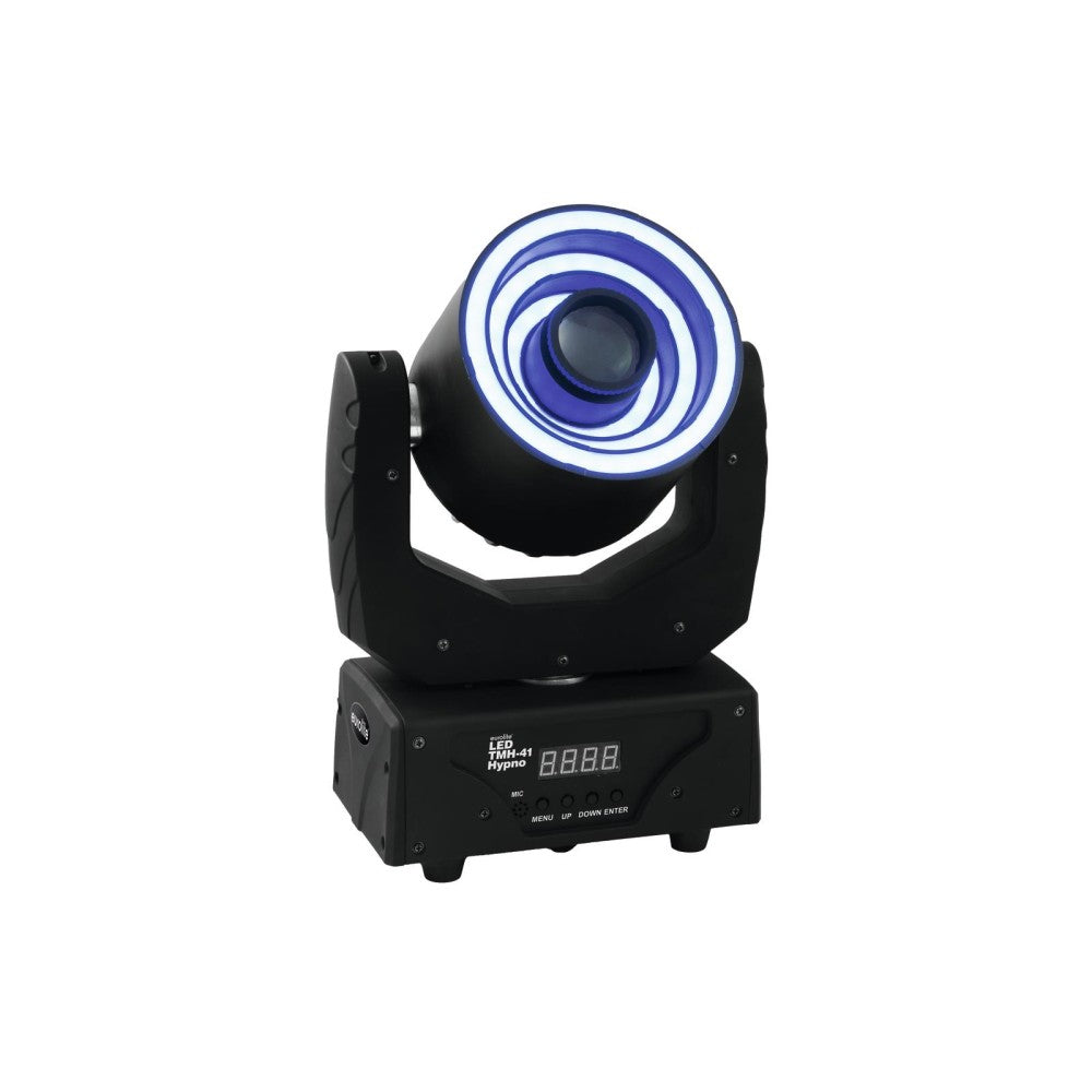 EUROLITE LED TMH-41 Testa mobile con 3 LED hypno rings