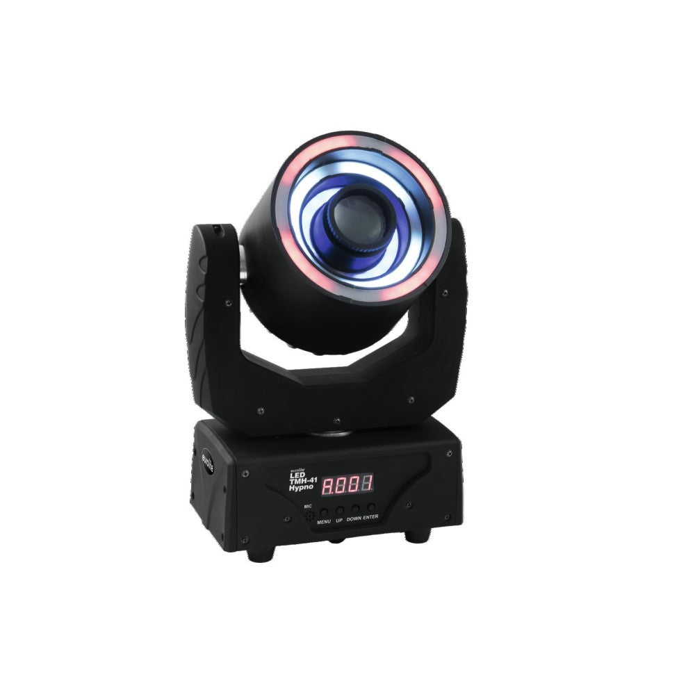EUROLITE LED TMH-41 Testa mobile con 3 LED hypno rings
