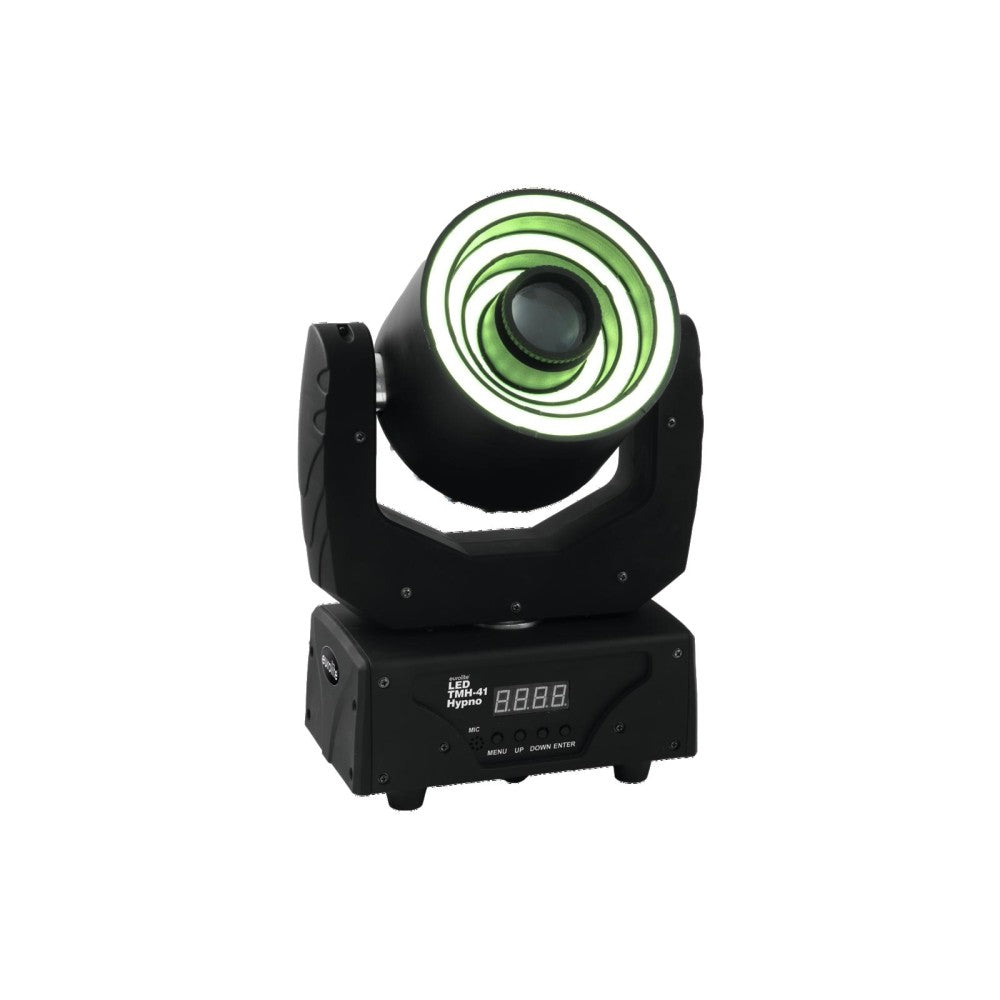 EUROLITE LED TMH-41 Testa mobile con 3 LED hypno rings