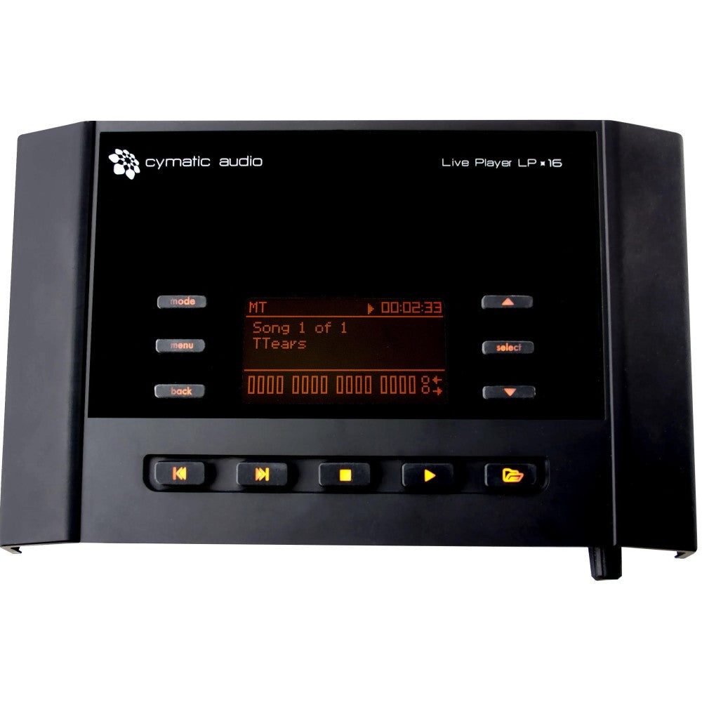 CYMATIC AUDIO LP-16 PLAYER 16 CANALI PER LIVE