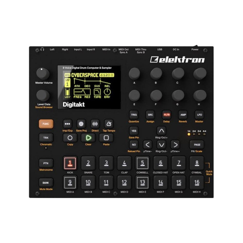 ELEKTRON DIGITAKT DRUM MACHINE A 8 VOCI