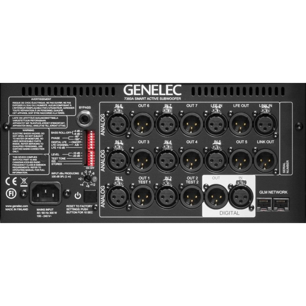 GENELEC 7360A SUBWOOFER ATTIVO DA 10" CON DSP GLM