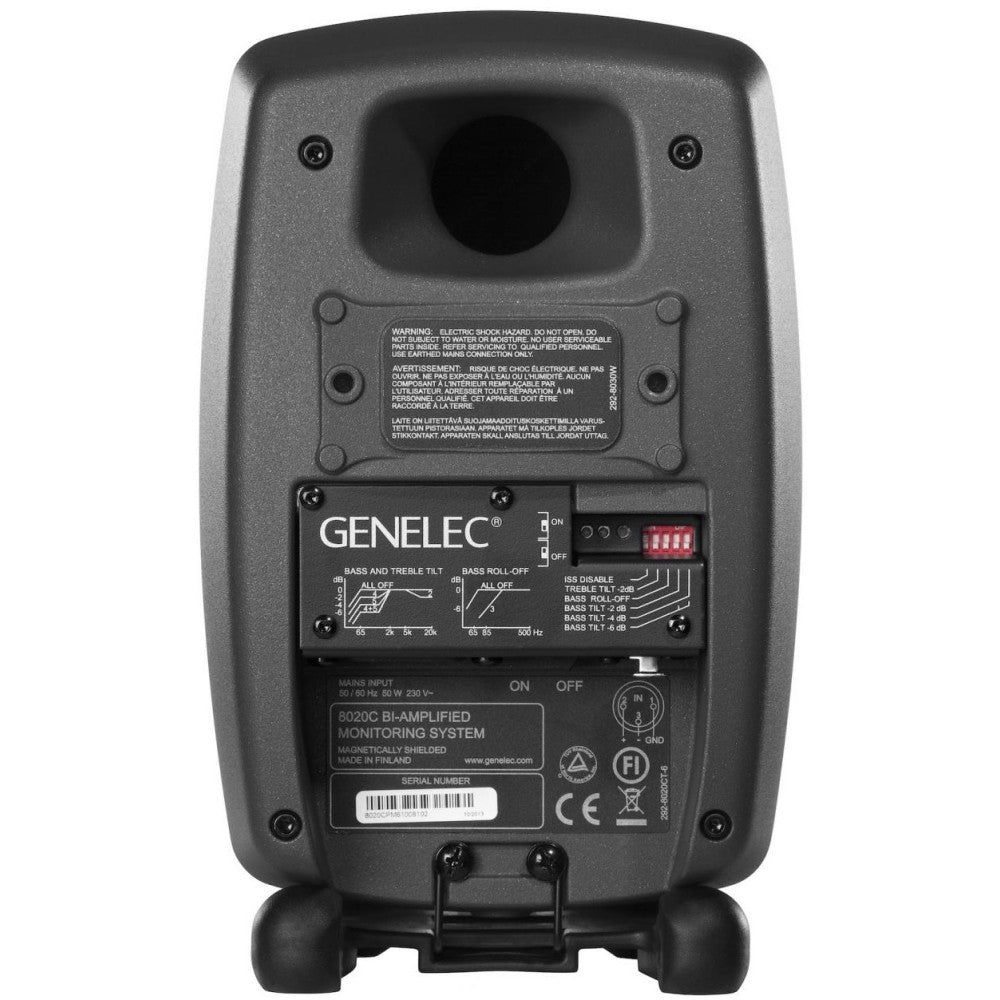 Monitor Genelec 8020C de 2 vías con woofer de 4" 20W/20W