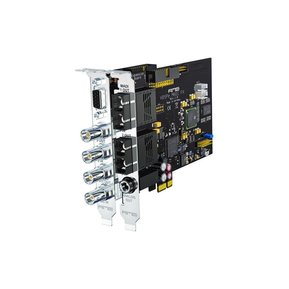 RME HDSPE MADI FX - SCHEDA PCI EXPRESS 3 CANALI MADI CON EFFETTI