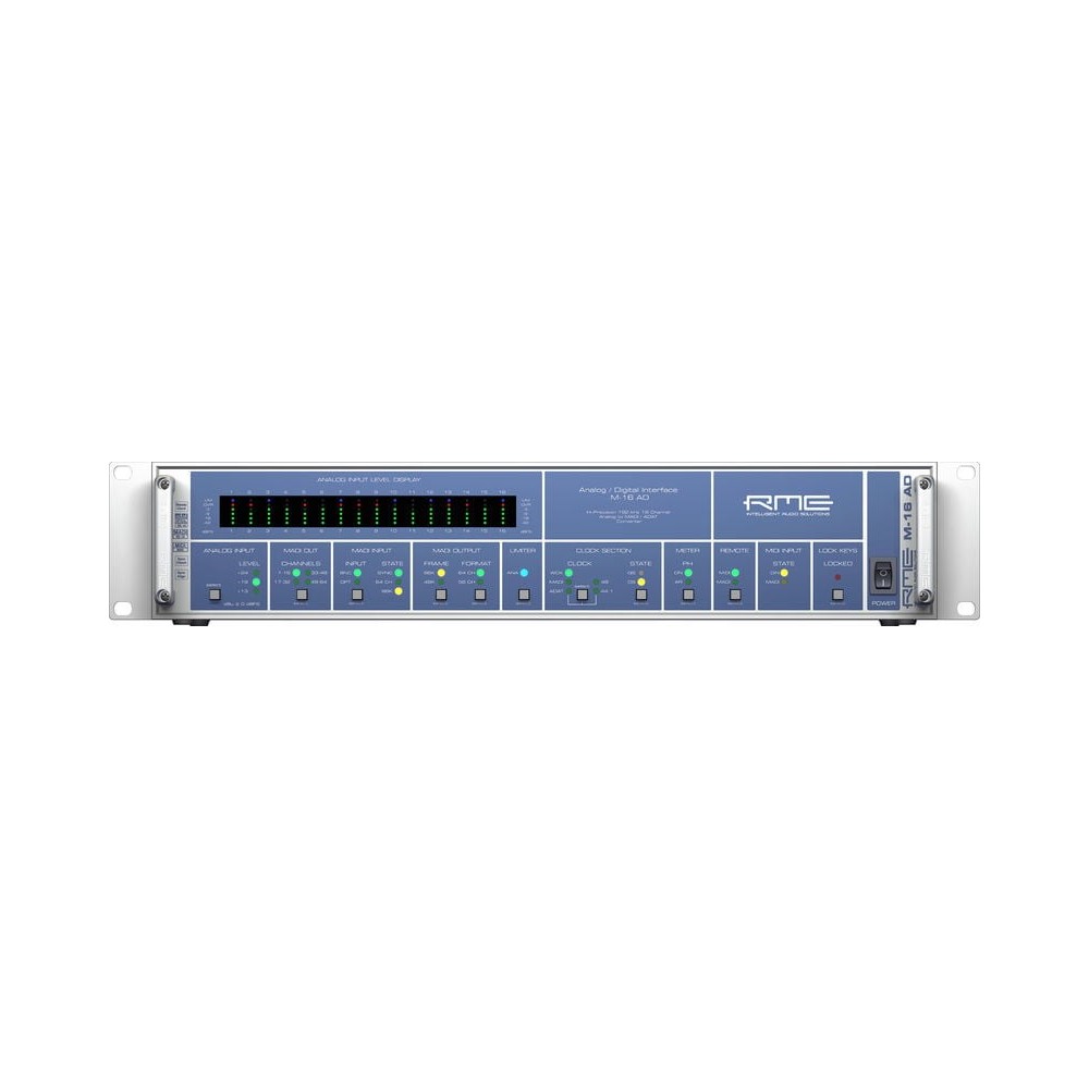 RME M-16 AD CONVERTITORE A 16 CANALI DA ANALOGICO A MADI/ADAT