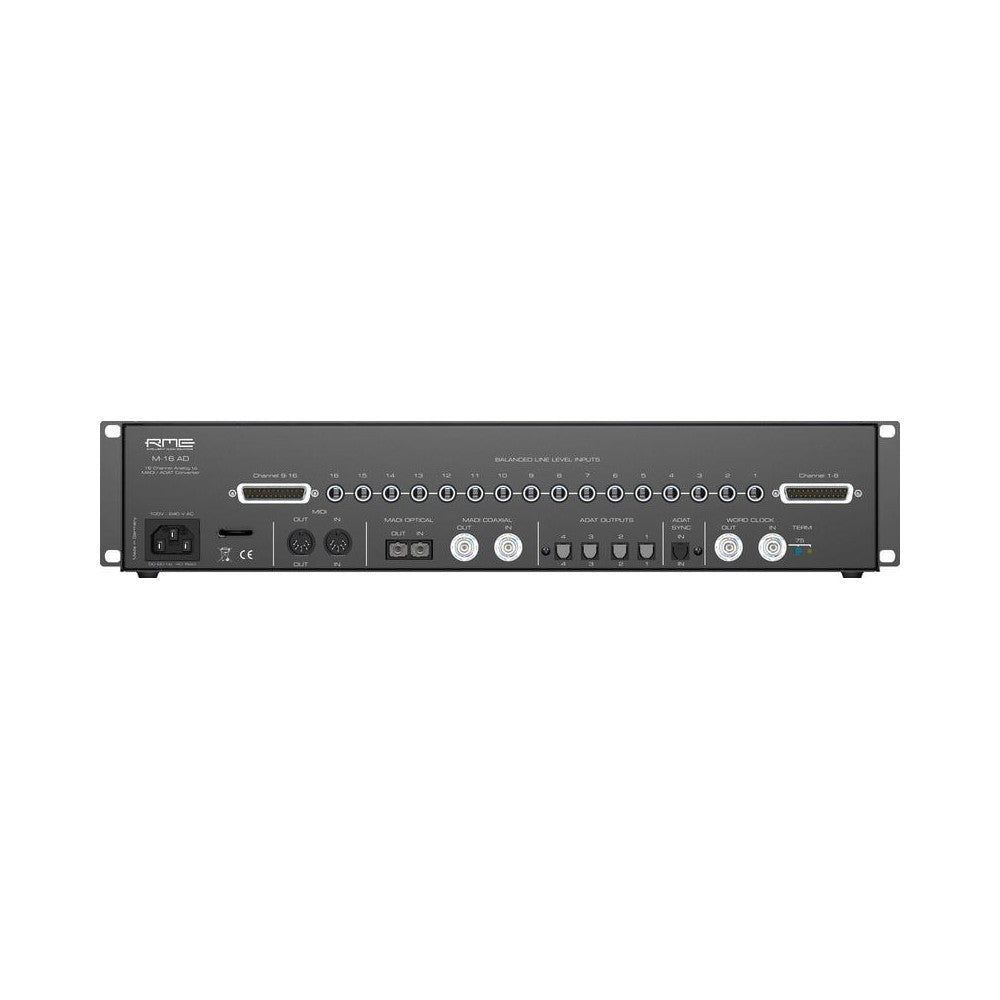 RME M-16 AD 16-CHANNEL ANALOG-TO-MADI/ADAT CONVERTER
