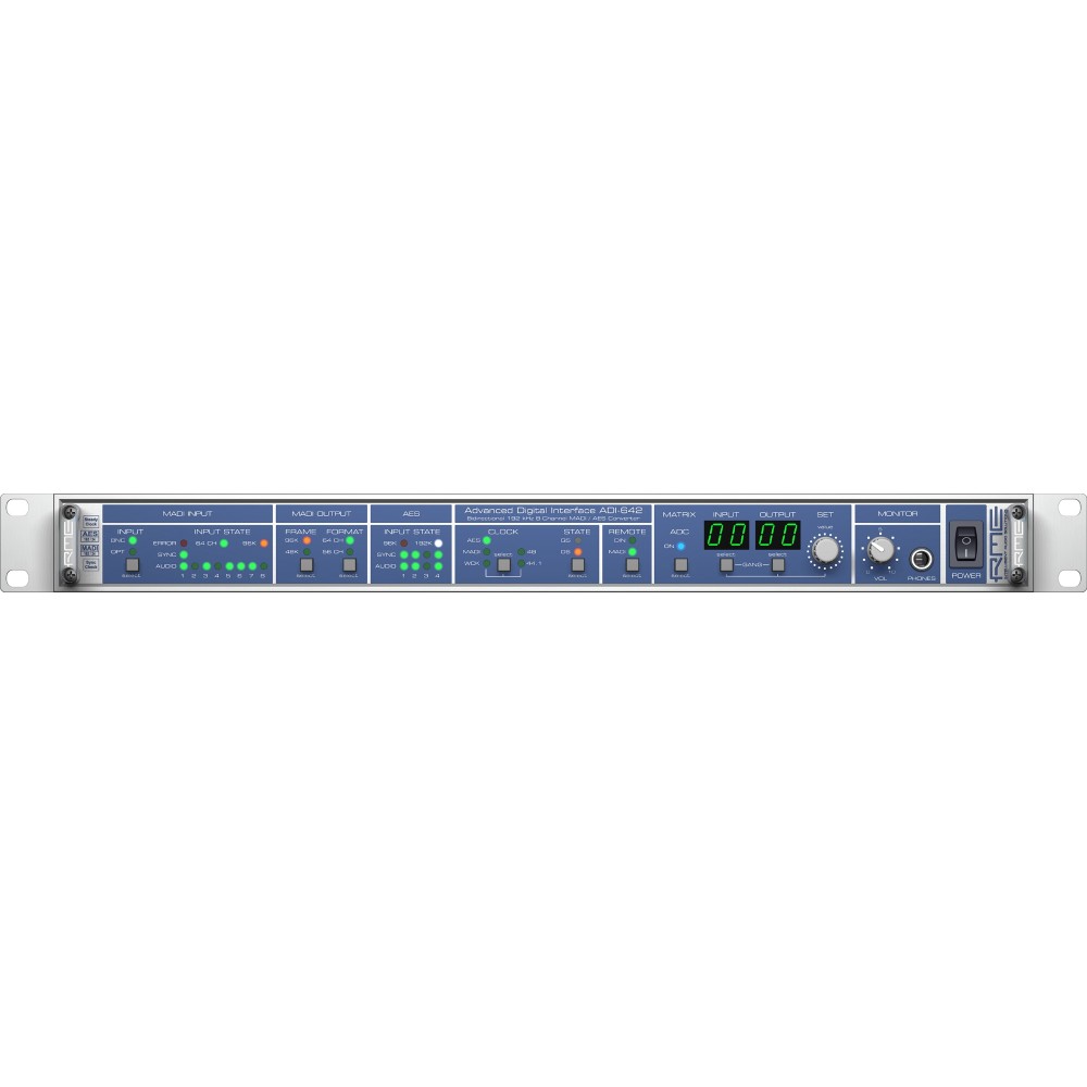 RME ADI-642 Convertitore formato MADI/AES 8 canali I/O
