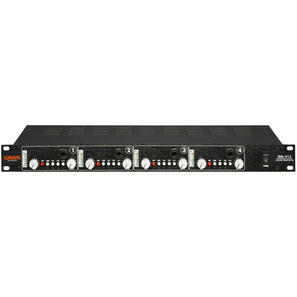 WARM AUDIO WA-412 Preamplificatore Microfonico a 4 Canali