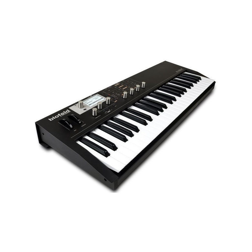 Sintetizador Waldorf Blofeld Keyboard negro multitímbrico de 16 partes con 25 voces