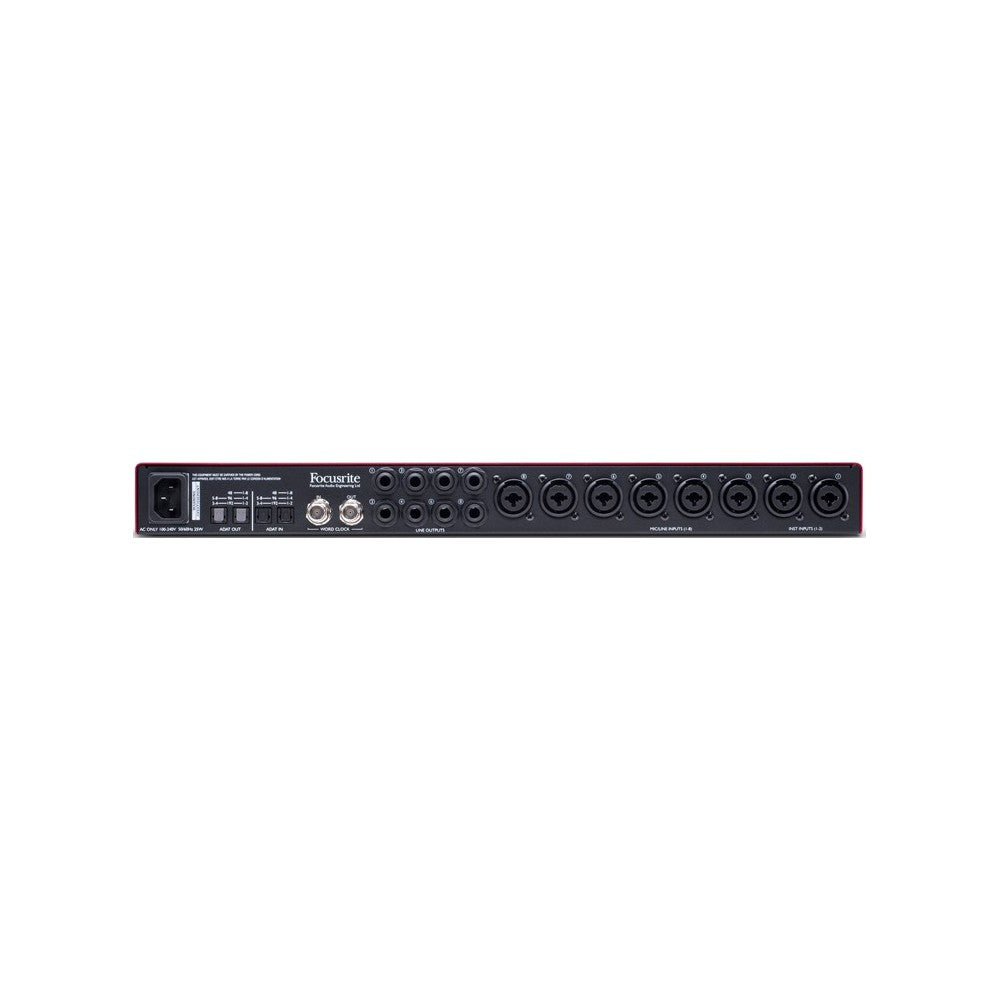 FOCUSRITE SCARLETT OCTOPRE DYNAMIC PREAMPLIFICATORE MICROFONICO 8 CANALI
