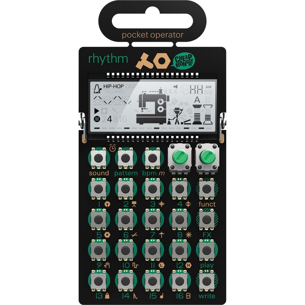 TEENAGE ENGINEERING PO12 Rhythm Synth Tascabile Dum Machine