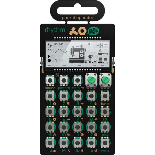 TEENAGE ENGINEERING PO12 Rhythm Synth Tascabile Dum Machine