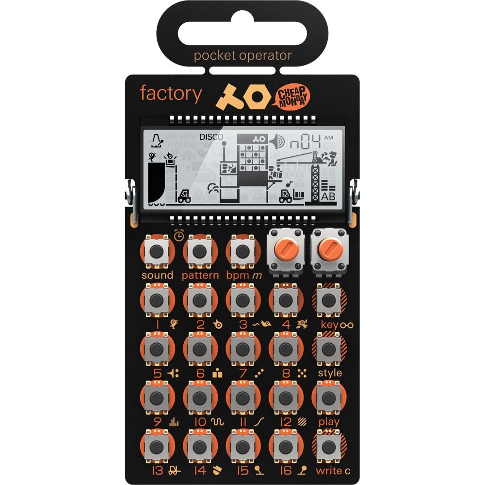 Teenage Engineering PO16 Factory Synth Tascabile melody B-Stock