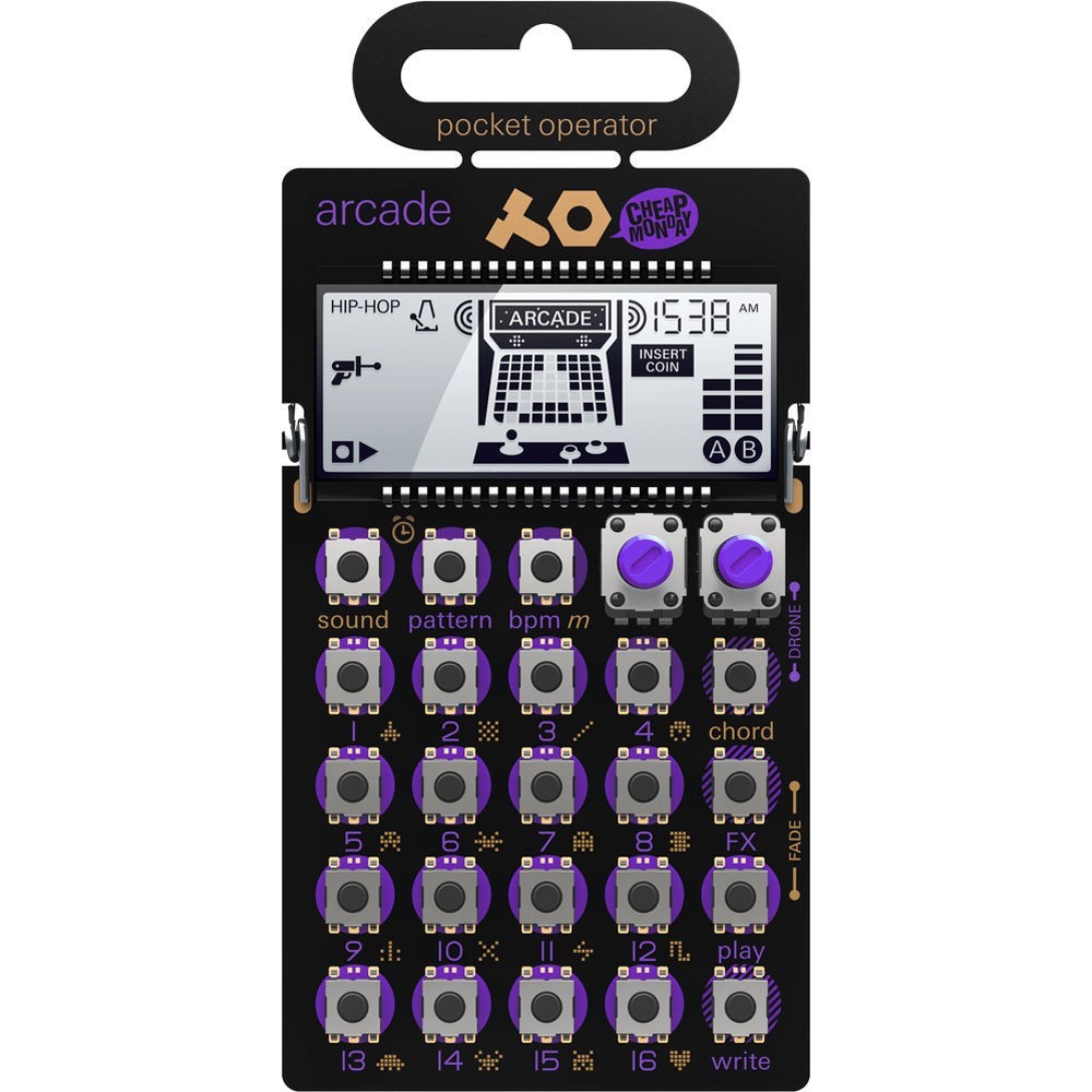 Teenage Engineering PO20 Arcade Synth Tascabile DI MELODIE E SEQUENCER CON EFFETTI