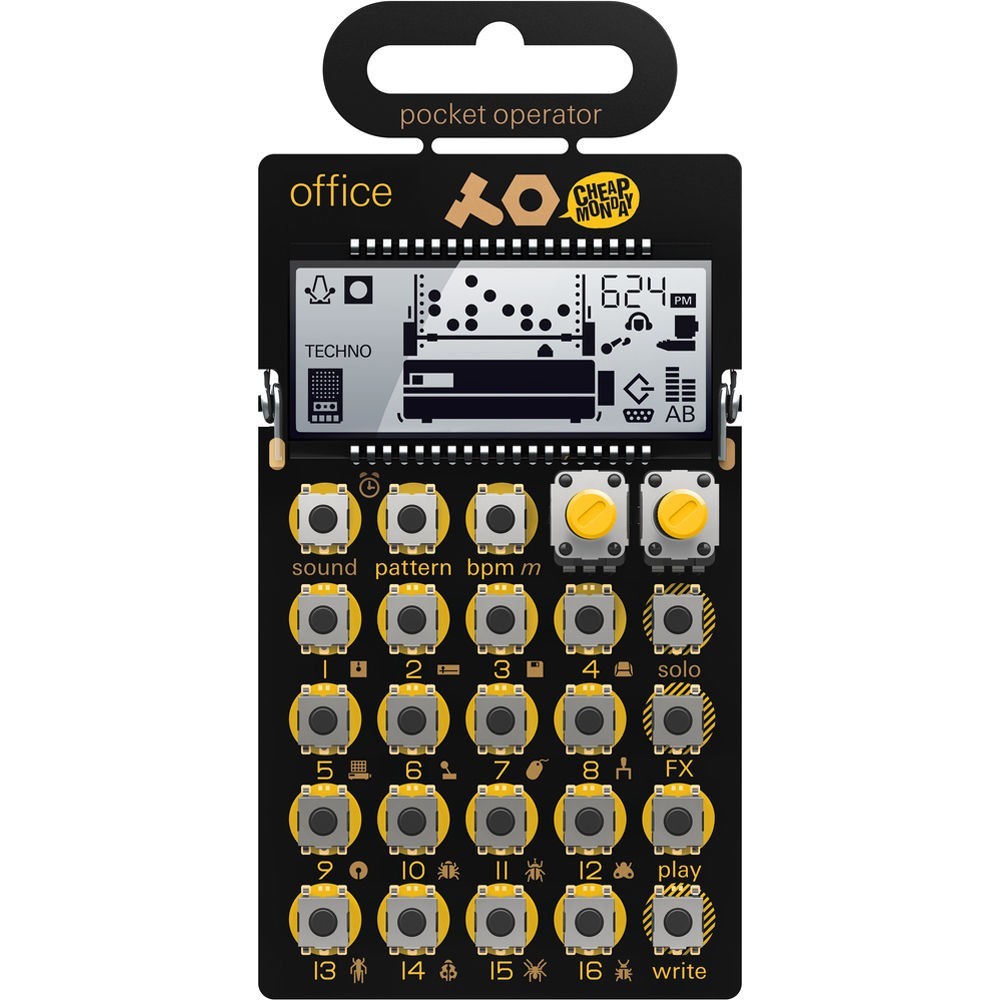 Teenage Engineering PO24 Office Synth Tascabile di percussioni e drum machine