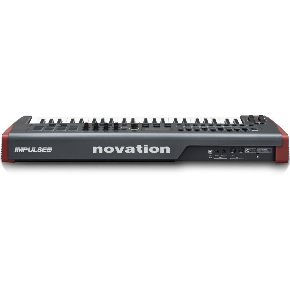 NOVATION Impulse 49 Controlador USB-MIDI de 49 teclas con drumpads