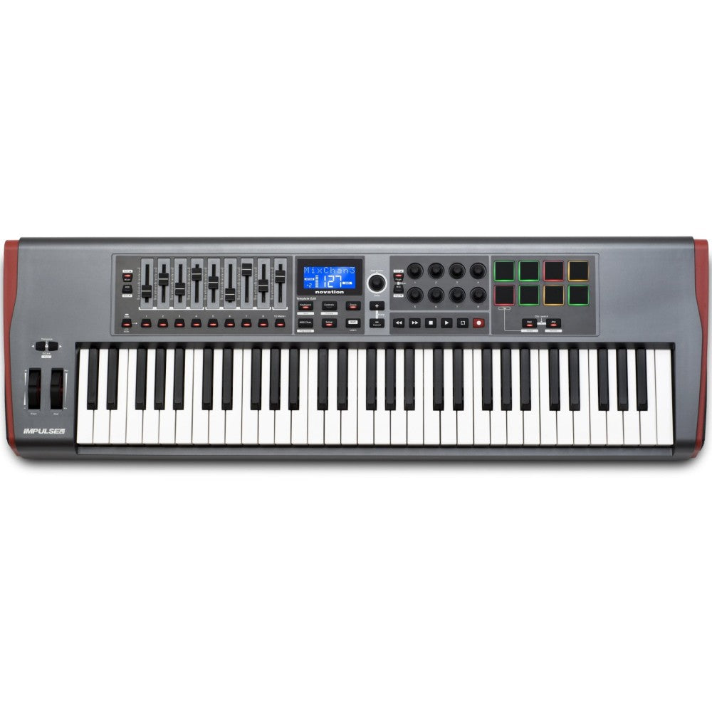 NOVATION Impulse 61 controller USB-MIDI a 61 tasti con drumpad