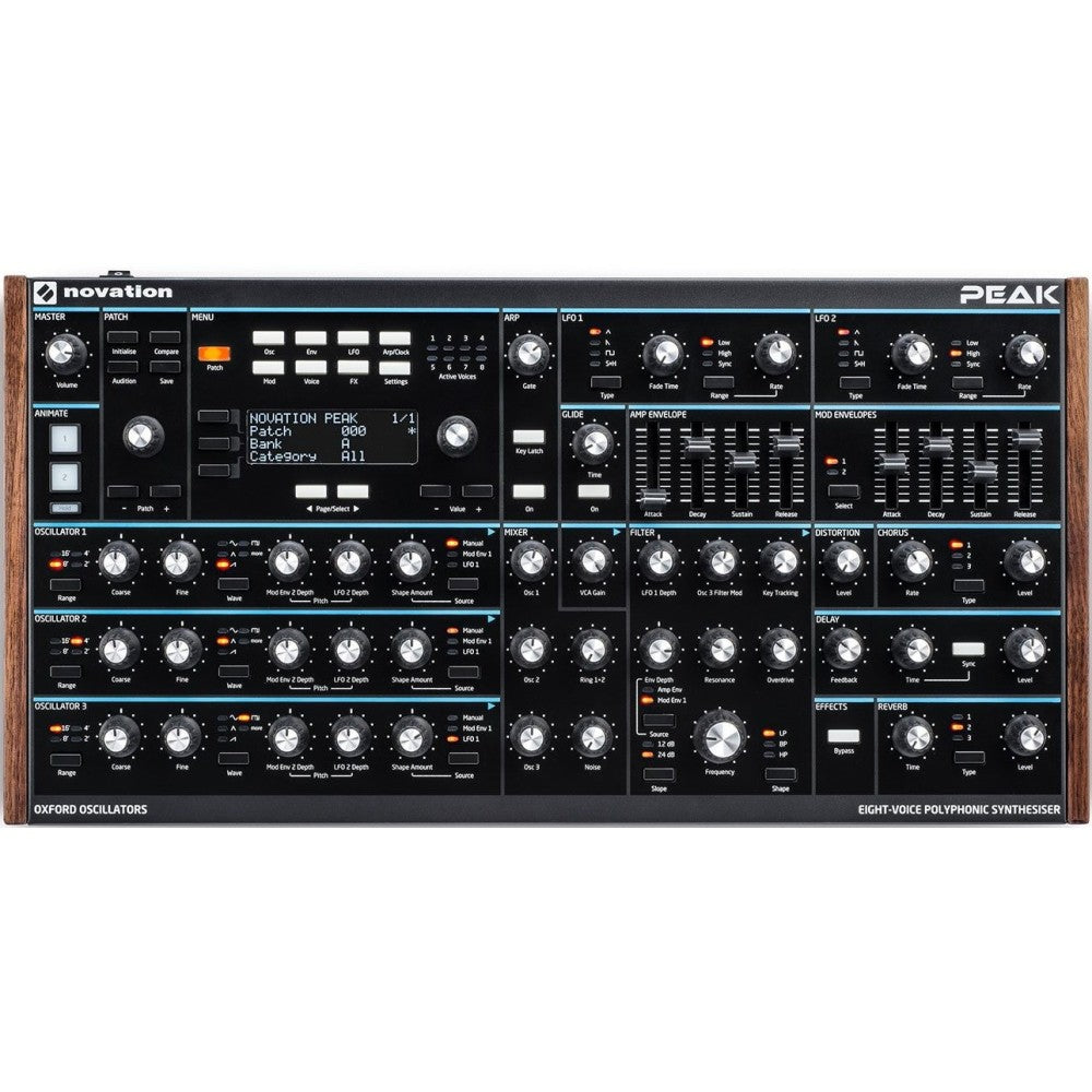 Novation Peak Sintetizzatore Polifonico 8 Voci