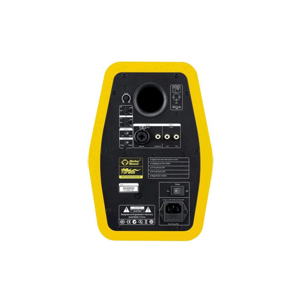 MONKEY BANANA Turbo 4 yellow Monitor Attivo