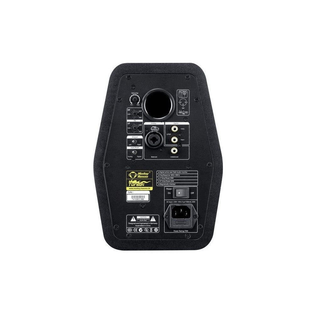 MONKEY BANANA Turbo 5 Black Monitor Activo