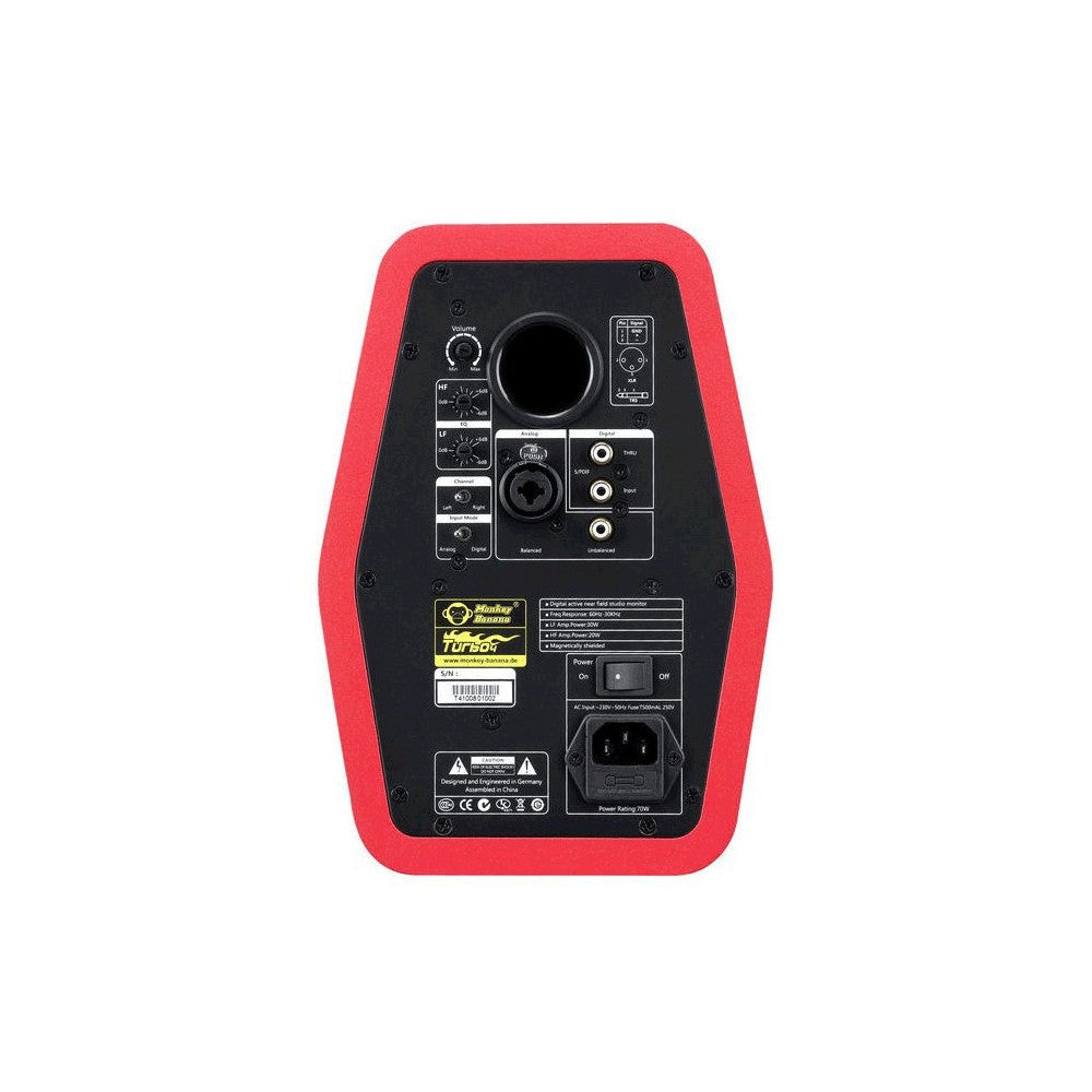 MONKEY BANANA Turbo 5 Red Monitor Attivo