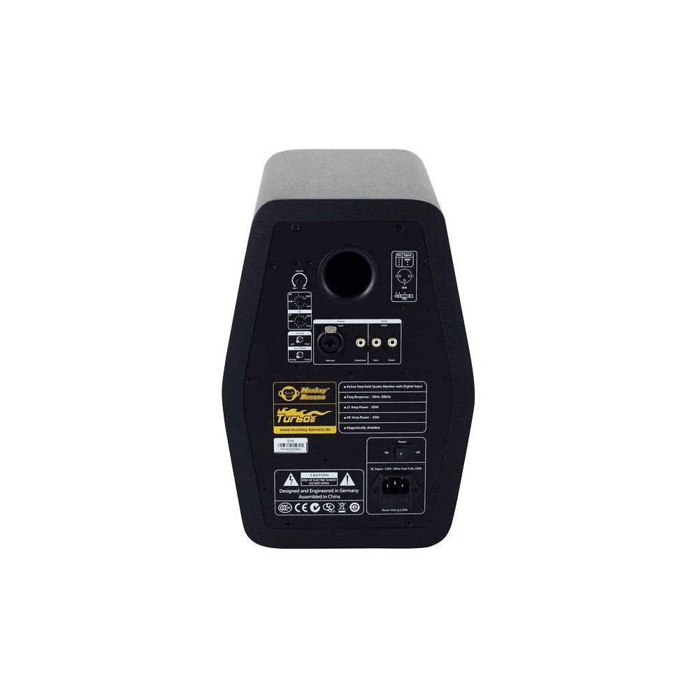 Monitor Activo MONKEY BANANA Turbo 6 Negro