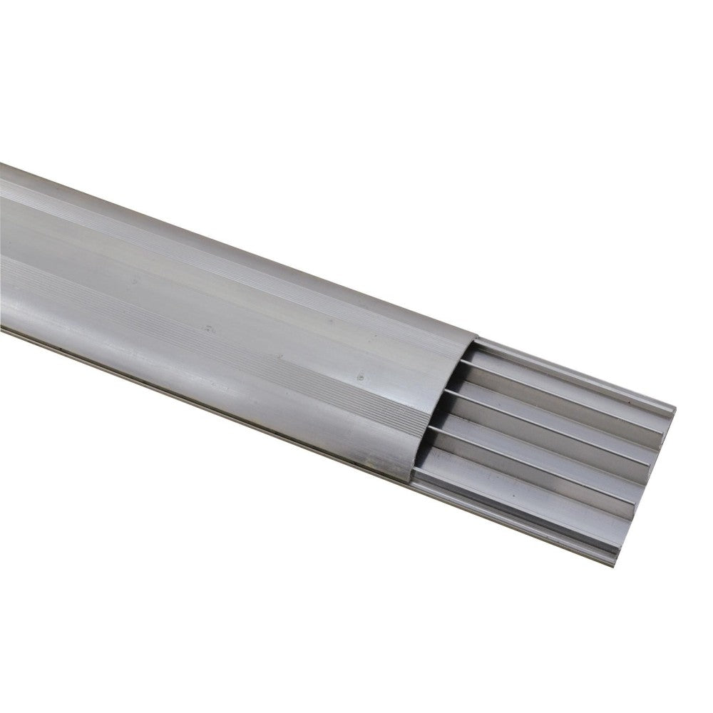 Eurolite Canalina Passa Cavi a 4 vie 75mm 2m Silver