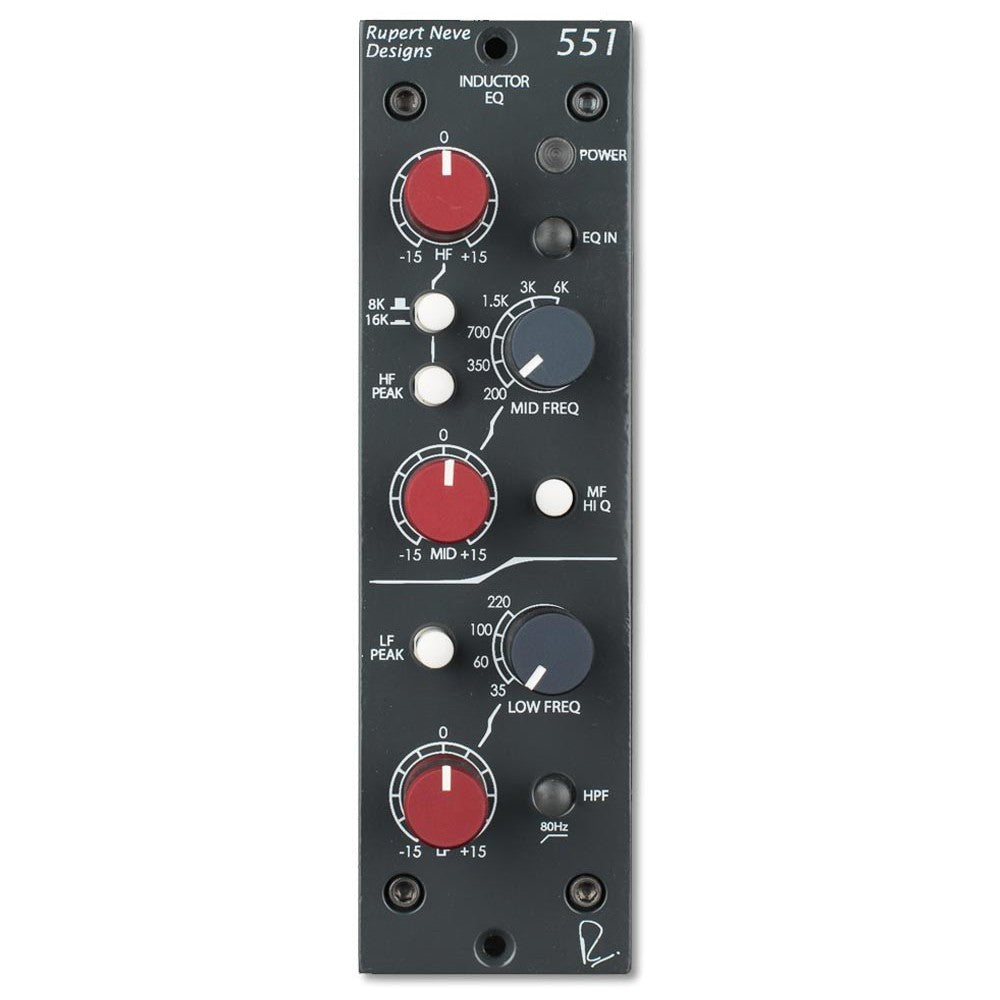 RUPERT NEVE DESIGN 551 Equalizzatore ad induzione Serie 500