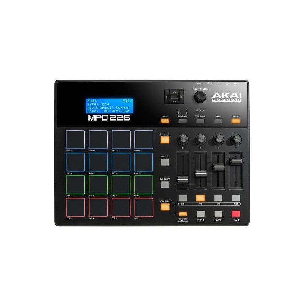 Akai MPD 226 Controller Usb con Ableton Live Lite