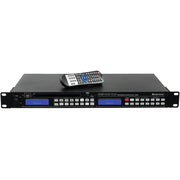 OMNITRONIC DMP-103RDS Media player Lettore Cd/Mp3 con Radio Fm/Am