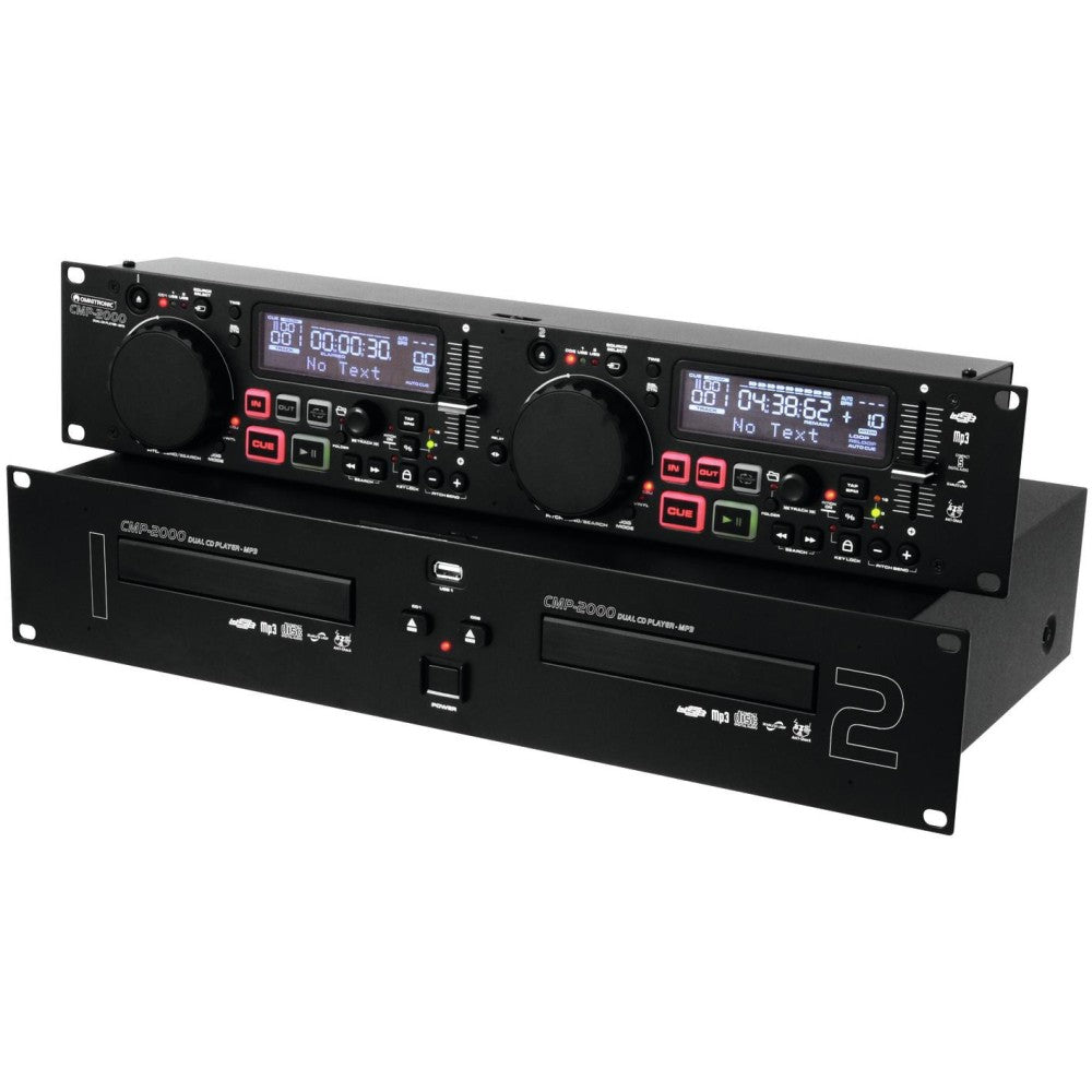 OMNITRONIC CMP-2000 Doble Lector de CD/MP3