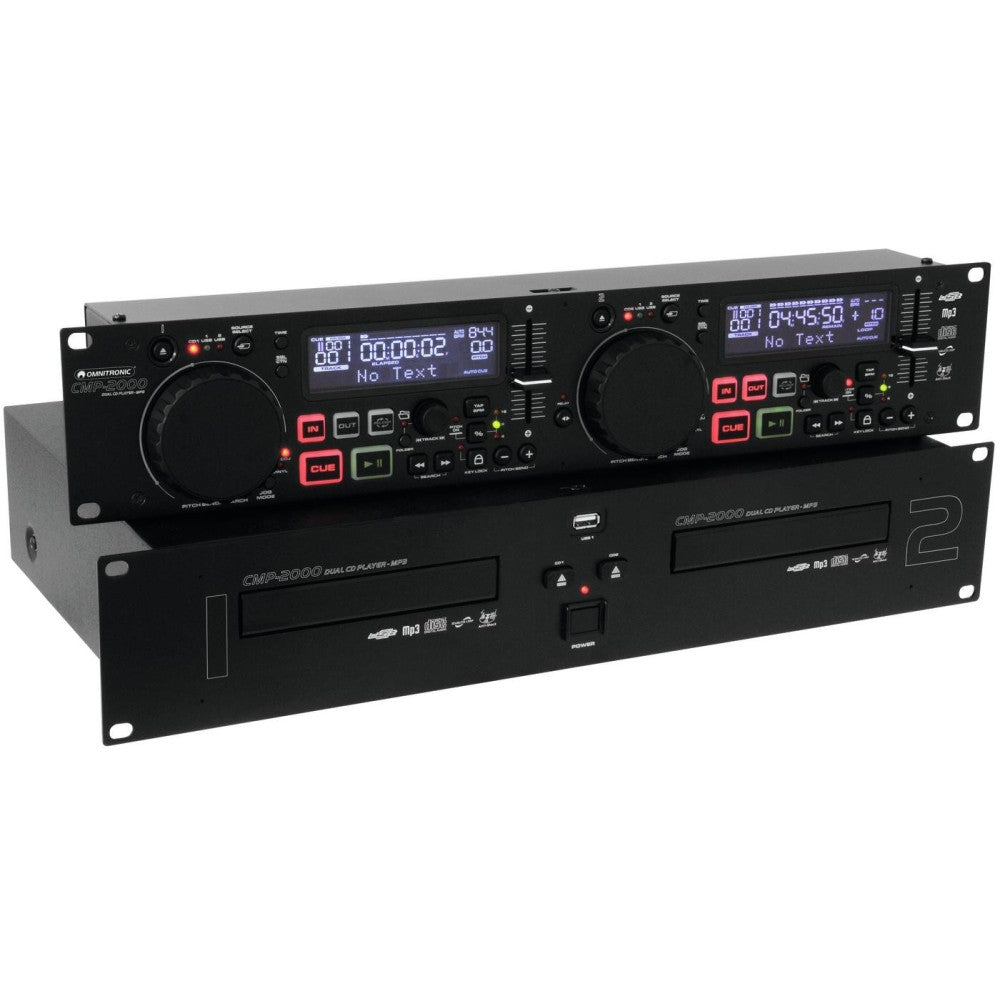 OMNITRONIC CMP-2000 Doble Lector de CD/MP3