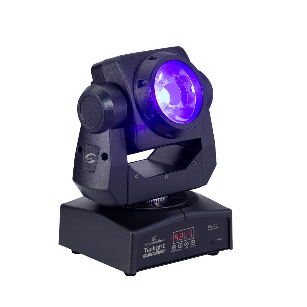 SOUNDSATION TWILIGHT 60 ENDLESS Testa mobile Led Beam