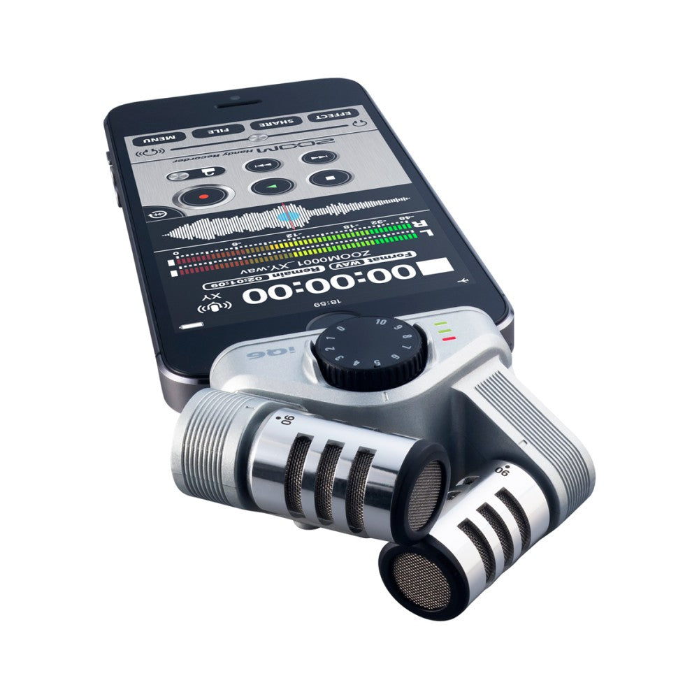 ZOOM IQ6 Stereo Microphone for iPhone
