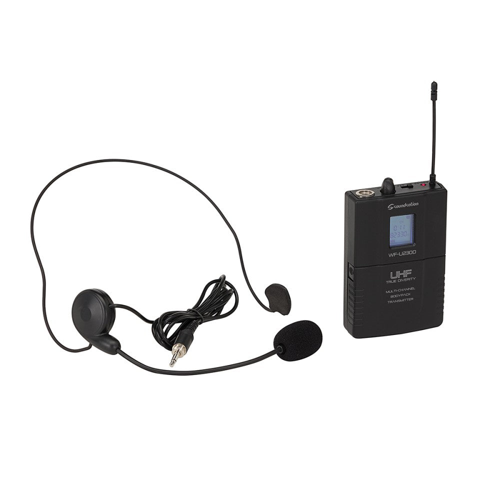SOUNDSATION WF-U2300HP 1 Micrófono Inalámbrico de Mano/Diadema 823-832MHz