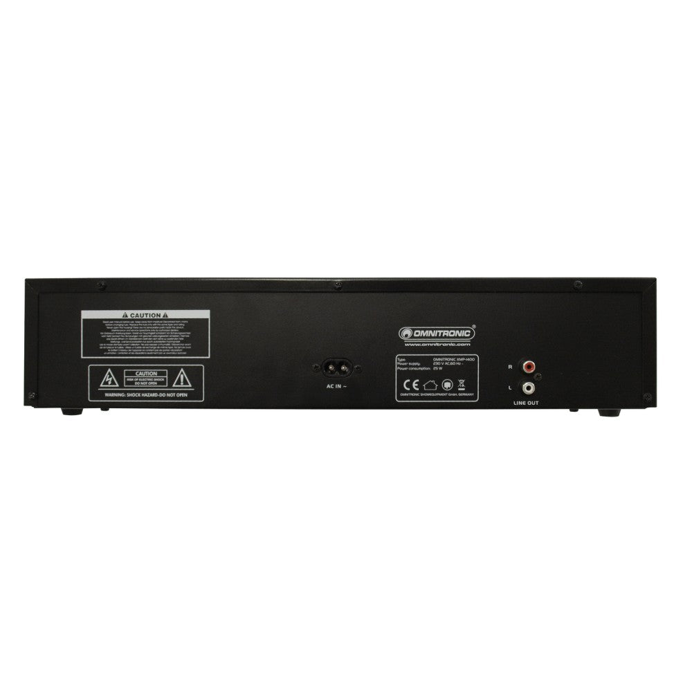 OMNITRONIC XMP-1400 CD/MP3 Player Ex-Demo