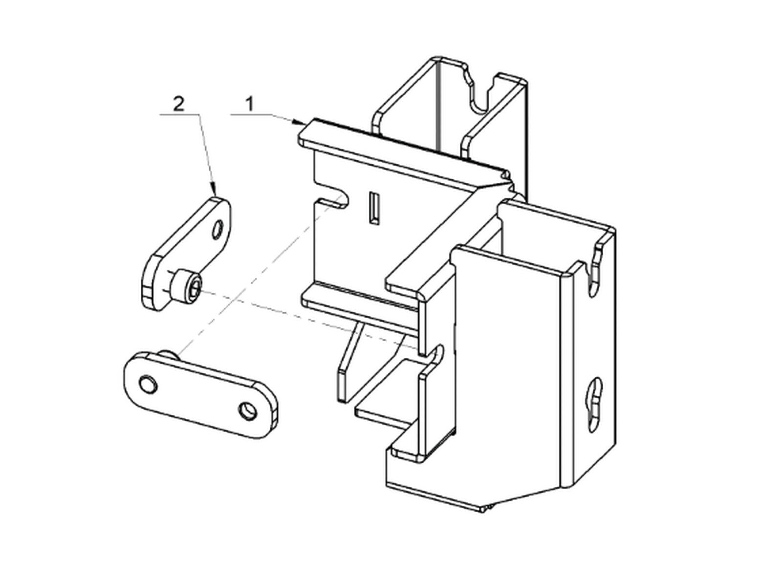 ALUTRUSS BE-1V3E Connector Clamp for BE-1G3