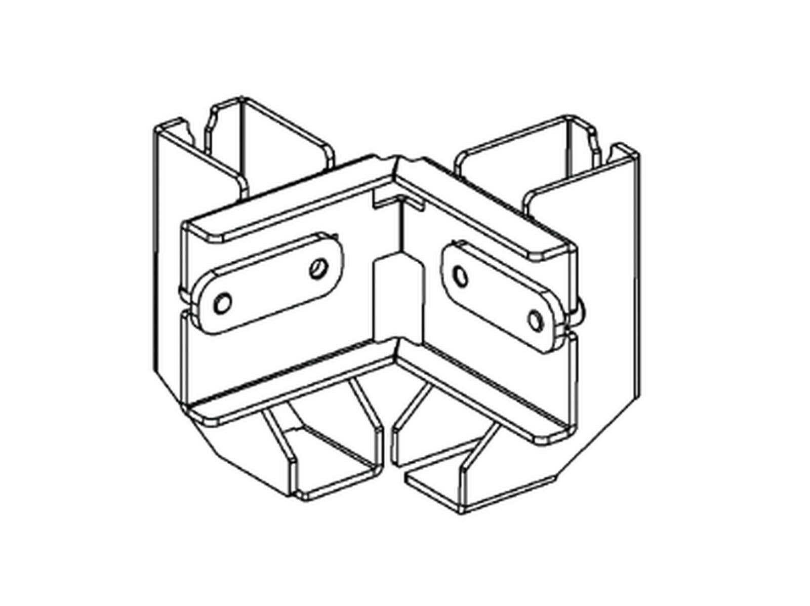 ALUTRUSS BE-1V3E Connector Clamp for BE-1G3