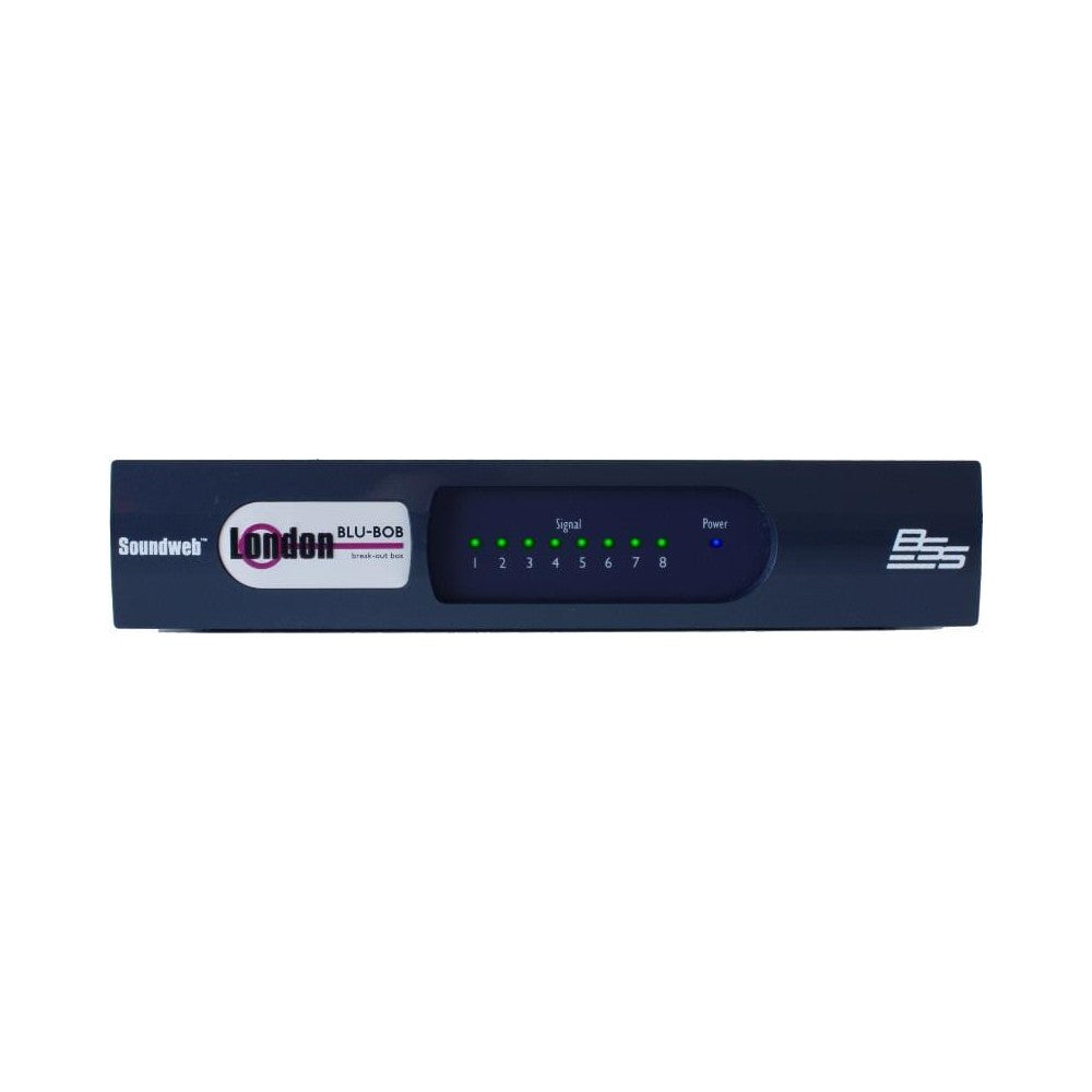 BSS BLU-BOB1 8 canali analogici Break-Out-Box mezza unita' rack
