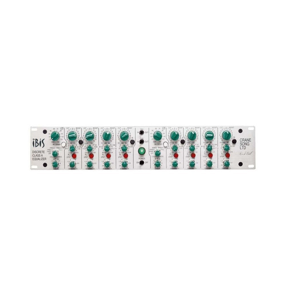 CRANE SONG IBIS Equalizzatore parametrico (Discreto Classe A) a 2 canali